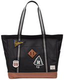 Herschel Τσάντα Ώμου Heritage Tote 24,5L 11467-07785 Μαύρο