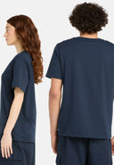 Timberland Ανδρικό T-Shirt Print Stack Logo TB0A6WWT433 Μπλε