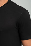 Vittorio Ανδρική Μπλούζα T-Shirt 200-24-110 Μαύρο