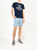 Tom Tailor Ανδρική Βερμούδα  Chino Shorts 1008248-15723 Σιέλ