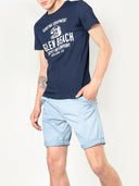 Tom Tailor Ανδρική Βερμούδα  Chino Shorts 1008248-15723 Σιέλ