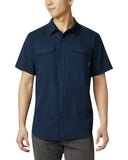 Columbia Ανδρικό Πουκάμισο Κοντομάνικο Utilizer™ II Solid 1577762-464 Μπλε
