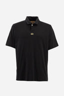 La Martina Ανδρική Polo Μπλούζα CCMP05JS259-09999 Μαύρο