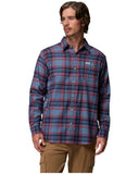 Columbia Ανδρικό Πουκάμισο Cornell Woods Flannel 1617951-477 Μπλε