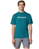 Ανδρική Μπλούζα Columbia CSC Basic Logo™ Short Sleeve Tee 1680053-364 Πετρόλ