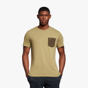 Lyle and Scott Ανδρικό Contrast Pocket  T-shirt TS831V0G-W850 Χακί