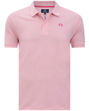 La Martina Ανδρική Polo Μπλούζα BPMP11PK031-05221 Ροζ