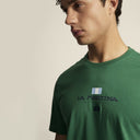 La Martina Ανδρικό T-Shirt MCR304JS388-03049 Πράσινο