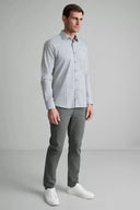 Navy and Green Ανδρικό Παντελόνι Chinos 24AG.1003MFA/201K.8 Grey Shadow Γκρι