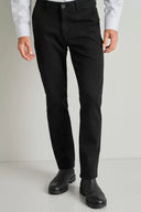Navy and Green Ανδρικό Παντελόνι Chinos 24AG.1003MFA/201K.8 Black Μαύρο