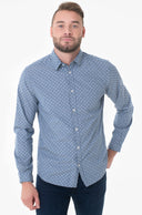 Ανδρικό Πουκάμισο Tom Tailor  Shirt 1032364-30146 Μπλε