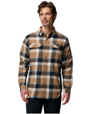 Columbia Ανδρικό Πουκάμισο Flare Gun™ Stretch Flannel 1861581-256 Καφέ