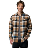 Columbia Ανδρικό Πουκάμισο Flare Gun™ Stretch Flannel 1861581-256 Καφέ