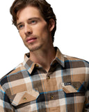 Columbia Ανδρικό Πουκάμισο Flare Gun™ Stretch Flannel 1861581-256 Καφέ