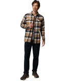 Columbia Ανδρικό Πουκάμισο Flare Gun™ Stretch Flannel 1861581-256 Καφέ