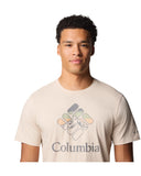 Columbia Ανδρική Μπλούζα Rapid Ridge™ Graphic Tee 1888813-280 Μπεζ