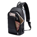 Τσαντάκι ώμου χιαστί crossbody Bange 1911 μαύρο