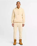 Timberland Ανδρικό Φούτερ Με Κουκούλα Embroidery Tonal Hoodie TB0A6VFJEFL Μπεζ