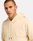 Timberland Ανδρικό Φούτερ Με Κουκούλα Embroidery Tonal Hoodie TB0A6VFJEFL Μπεζ