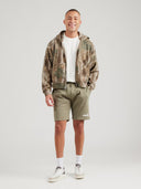 Ellesse Ανδρική Φούτερ Βερμούδα Molla Short SHZ16464-506 Χακί