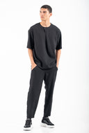 Μπλούζα Vittorio 300-2526-MIROLIO BLACK Μαύρο