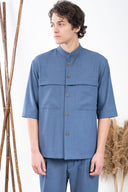 Vittorio Πουκάμισο Overshirt Vittorio 300-24-MONTERI Indigo
