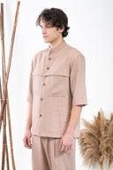 Vittorio Πουκάμισο Overshirt Vittorio 300-24-MONTERI Rosewood