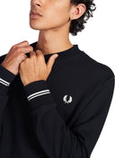 Fred Perry Ανδρικό Φούτερ M7535-184 Μαύρο