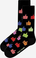 John Frank Ανδρικές Κάλτσες THUMBS UP JFLSFUN92 ONE SIZE 40-45