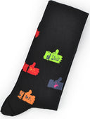 John Frank Ανδρικές Κάλτσες THUMBS UP JFLSFUN92 ONE SIZE 40-45