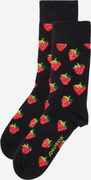 John Frank Ανδρικές Κάλτσες Strawberry JFLSFUN76 Multi ONE SIZE 40-45 Μπλε