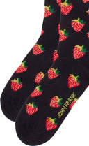 John Frank Ανδρικές Κάλτσες Strawberry JFLSFUN76 Multi ONE SIZE 40-45 Μπλε