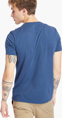 Timberland Ανδρική Μπλούζα SS Dunstan River Jersey Crew Tee Slim TB0A2BPR-288 Μπλε