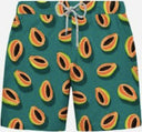 John Frank Ανδρικό Μαγιό  Papaya JFSS21SW37 Green