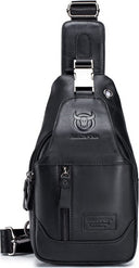 Δερμάτινο τσαντάκι body Bull Captain XB 095 Μαύρο