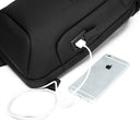 Τσαντάκι ώμου χιαστί crossbody Bange 7221 μαύρο