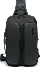 Τσαντάκι ώμου χιαστί crossbody Bange 7079 μαύρο