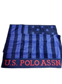 U.S. Polo Assn. Πετσέτα θαλάσσης 170x100cm 6624152196-177 Μπλε