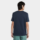 Timberland Ανδρική Μπλούζα T-Shirt River Tree Logo  TB0A2C2R288 Μπλε