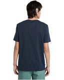 Timberland Ανδρικό T-Shirt River Tree Logo TB0A2C2R288 Μπλε