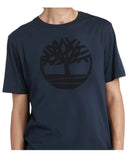 Timberland Ανδρικό T-Shirt River Tree Logo TB0A2C2R288 Μπλε