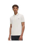 Fred Perry Ανδρική Μπλούζα Twin Tipped Polo M3600-Y54 Μπεζ