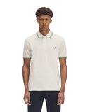 Fred Perry Ανδρική Μπλούζα Twin Tipped Polo M3600-Y54 Μπεζ