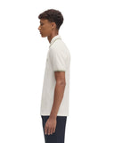Fred Perry Ανδρική Μπλούζα Twin Tipped Polo M3600-Y54 Μπεζ