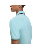 Fred Perry Ανδρική Μπλούζα Twin Tipped Polo M3600-Y57 Τυρκουάζ