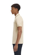 Fred Perry Ανδρική Μπλούζα Twin Tipped Polo M3600-Y56 Μπεζ