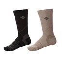 Columbia Κάλτσες Unisex Outdoor Hike Crew (2 ΖΕΥΓΗ) C1173M-KHAKI CHARCOAL