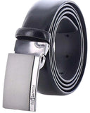 Guy Laroche Ανδρική Δερμάτινη Ζώνη Leather Belt GL F435/1 Μαύρο