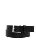 Guess Δερμάτινη Ζώνη Boston Leather Belt  BM7851P5435-BLA Μαύρο