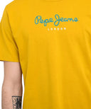 Pepe Jeans Eggo Ανδρικό T-Shirt PM5010178-089 Κίτρινο